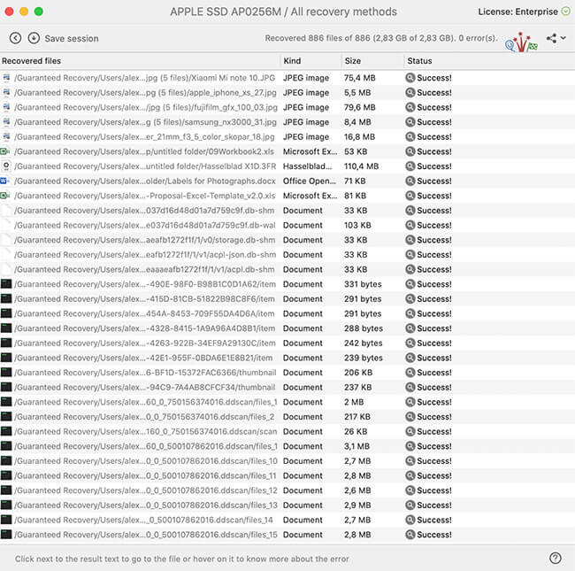 recuperare file eliminati dal cestino mac