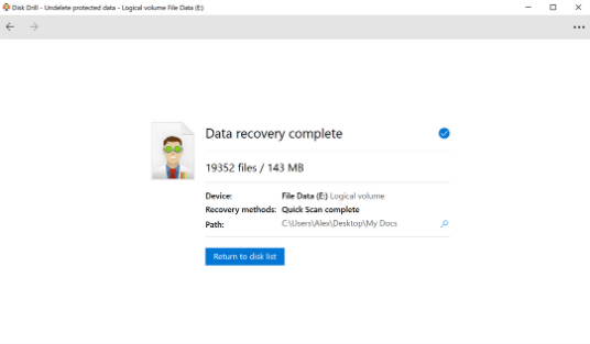 Återställ data som har tagits bort på partition