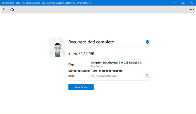recuperare file cancellati dal cestino