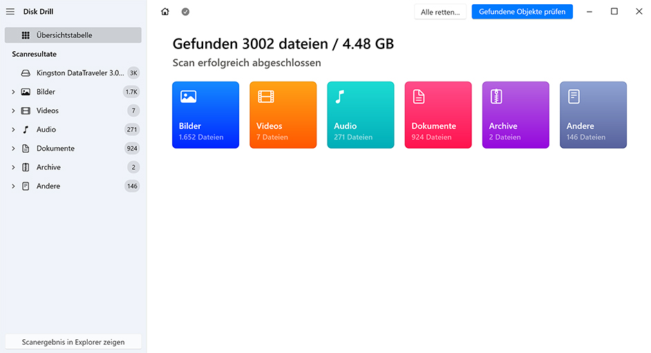 Daten von einer SDKarte kostenlos wiederherstellen 2024
