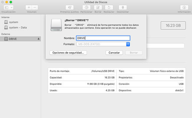 recuperar disco duro externo mac