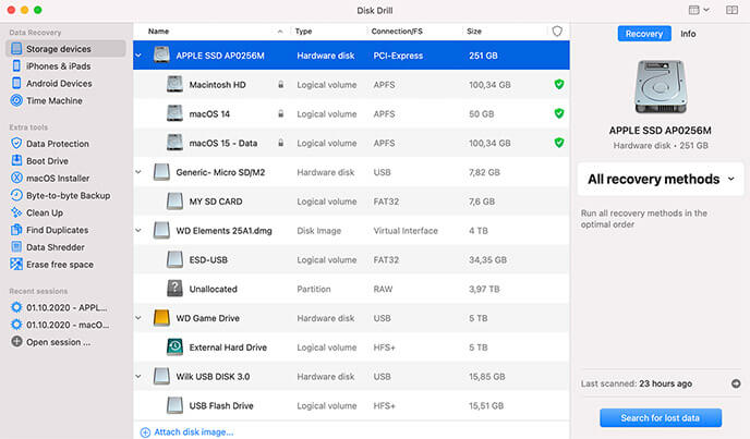 Disk Drill – Mac dataåterställning – Videoguide