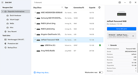 recupero dati chiavetta usb danneggiata gratis