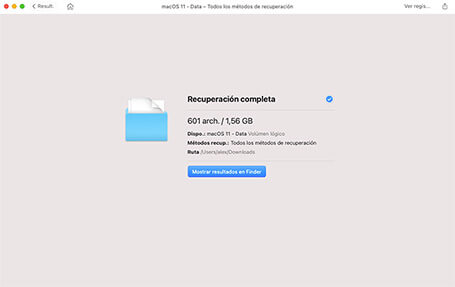 como recuperar archivos borrados de la papelera mac
