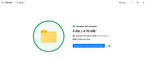 programma per ripristino chiavetta usb