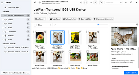 Disk Drill: Un Programme pour récupérer des photos supprimées