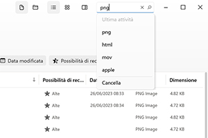 recuperare file da sd