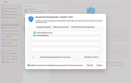 recuperar archivos borrados papelera mac