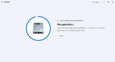 Récupérez vos données supprimées