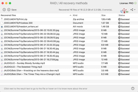 Memulihkan fail Xserve anda yang hilang