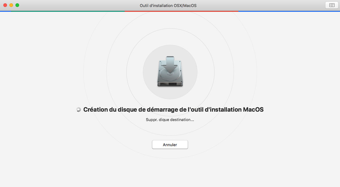 Créer un disque de démarrage pour Mac