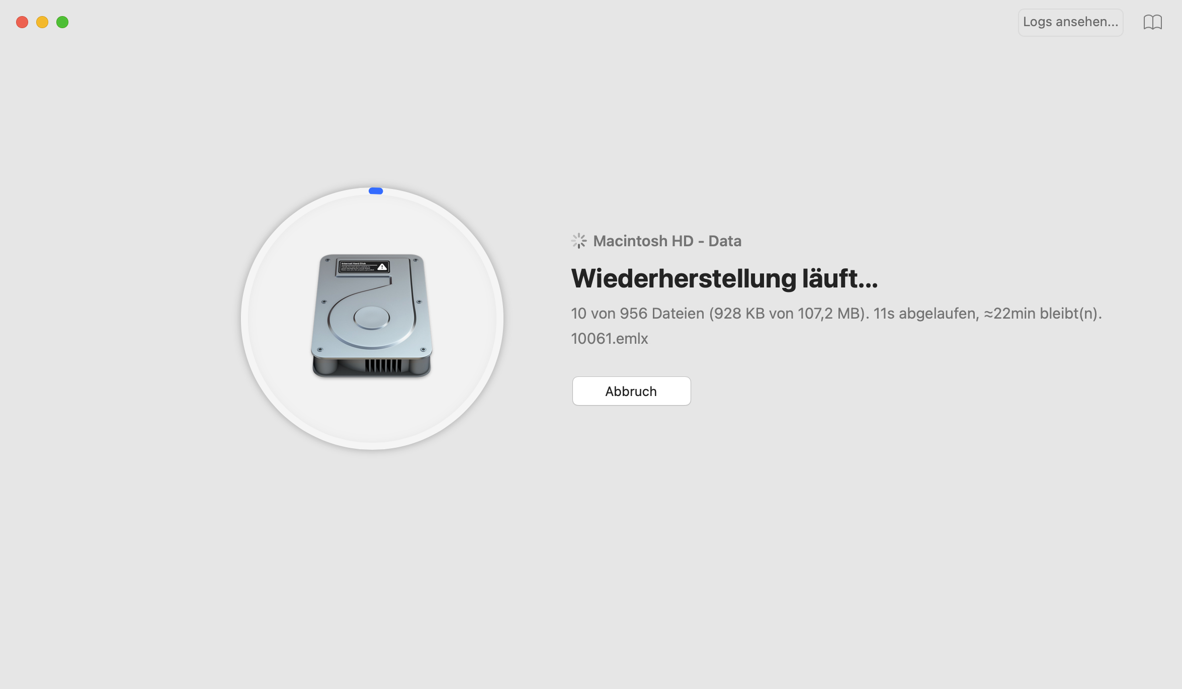 Daten von Ihrem Mac wiederherstellen