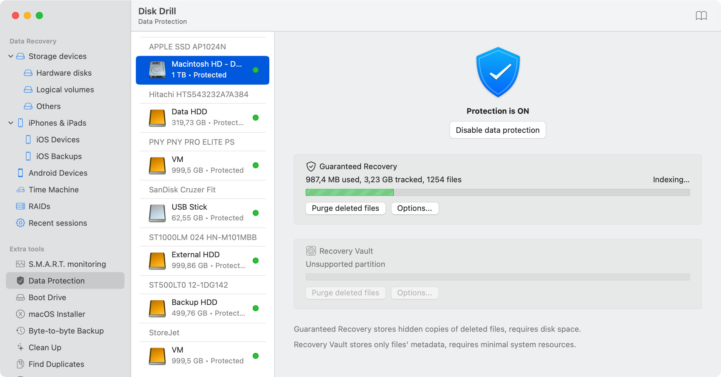 How is Disk Drill's free boot drive different?