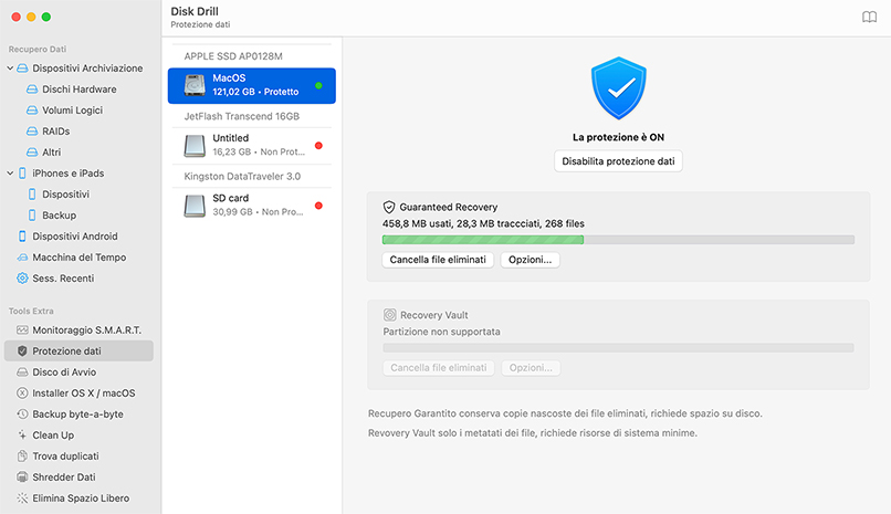 La protezione dei dati è importante quanto il recupero riparazione partizione mac