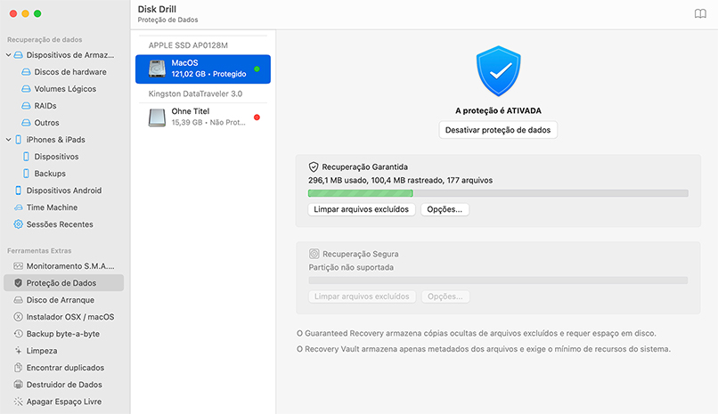 reparo de partição mac