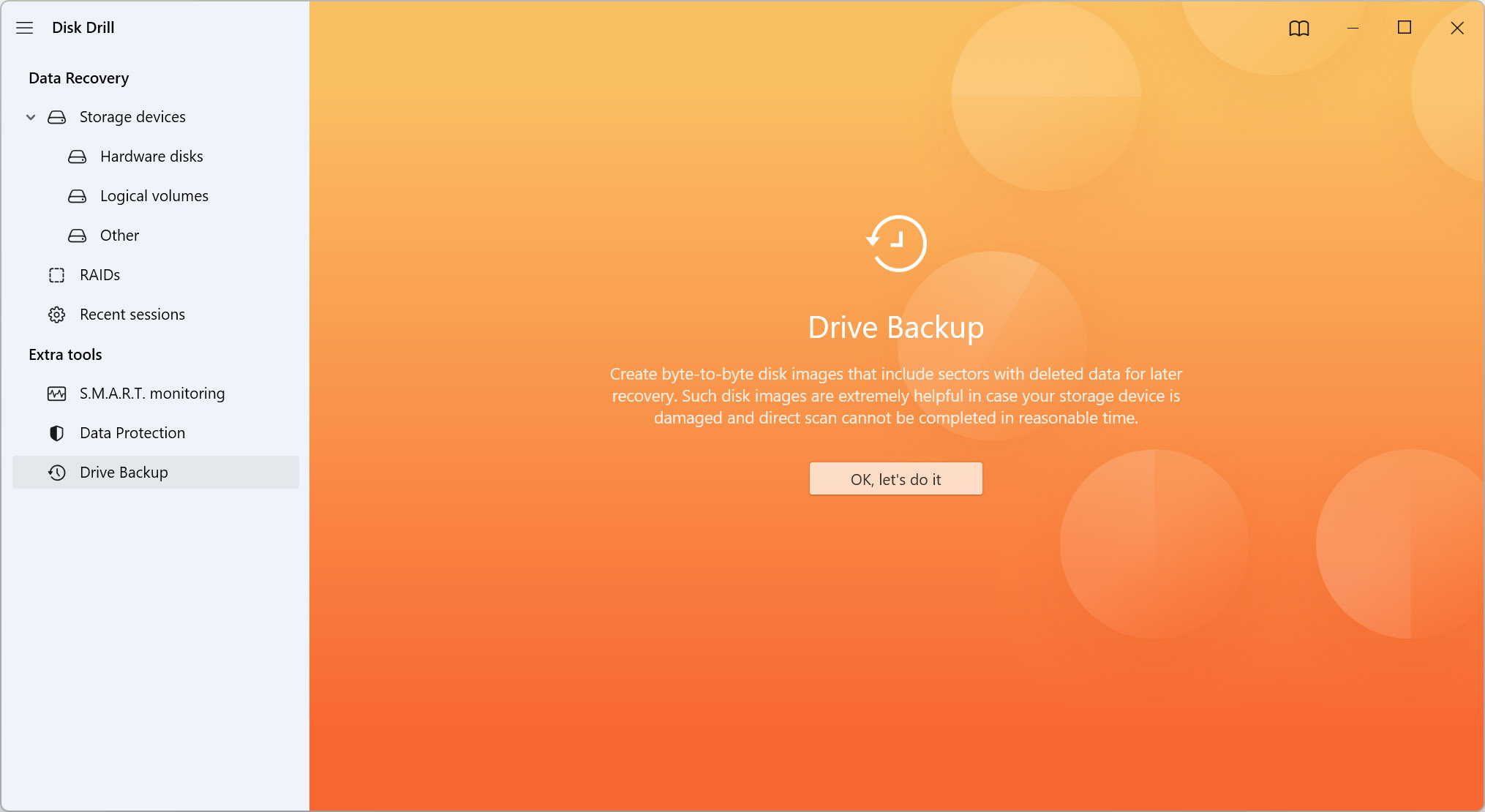 Restore from a Full Disk Backup
