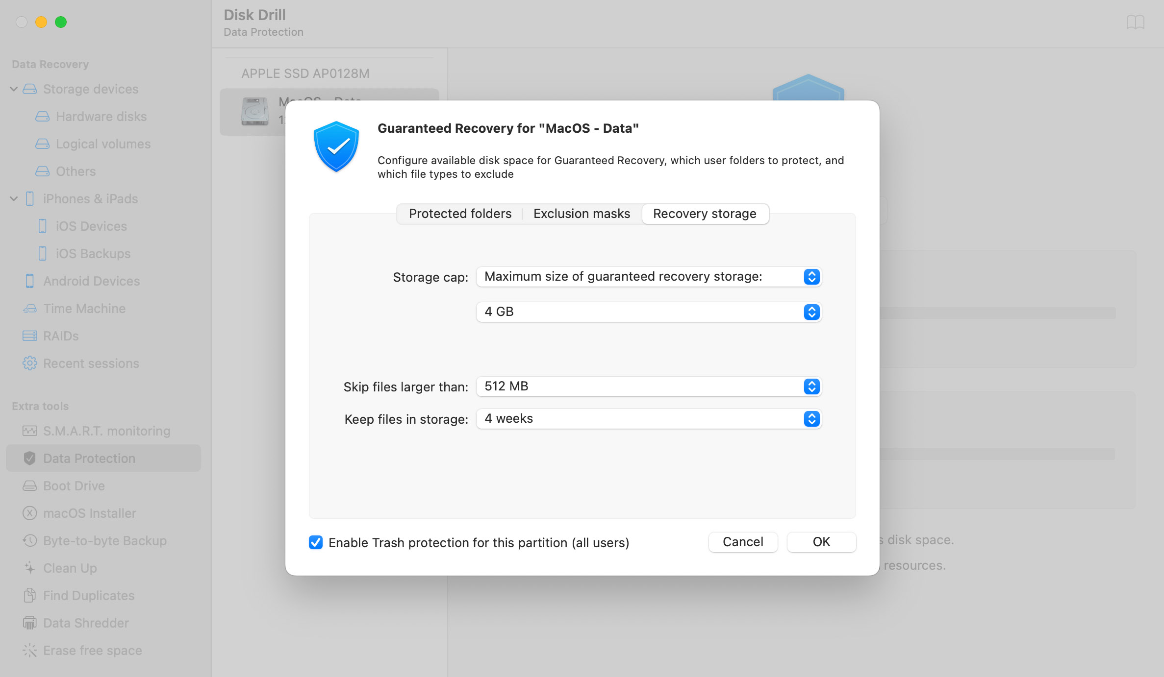 Prevent Partition Loss with Recovery Vault