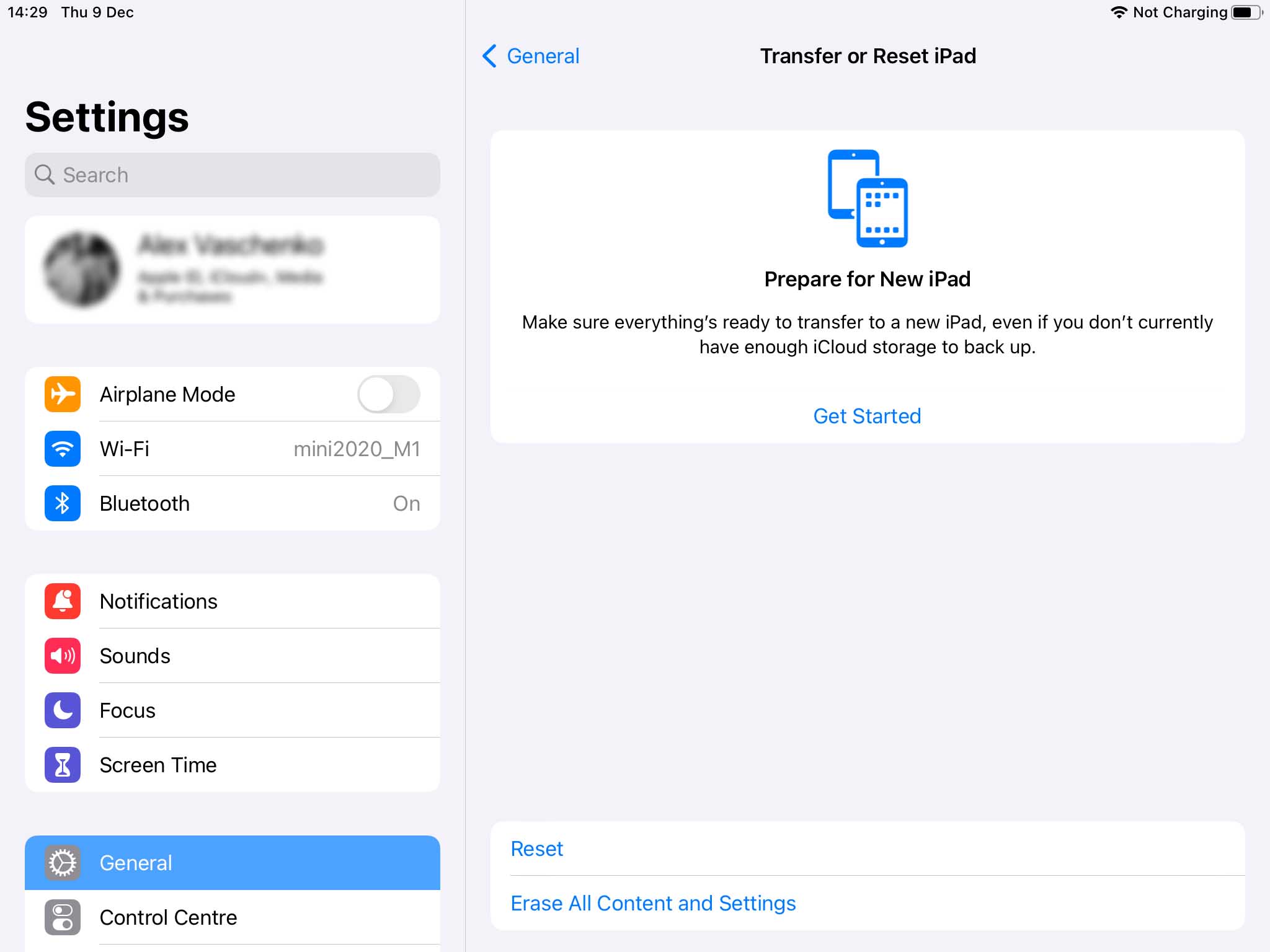 Recover from iCloud Backup