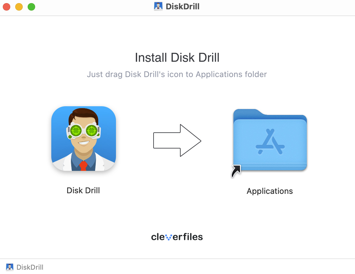 Install Disk Drill USB Data Recovery Software for Mac