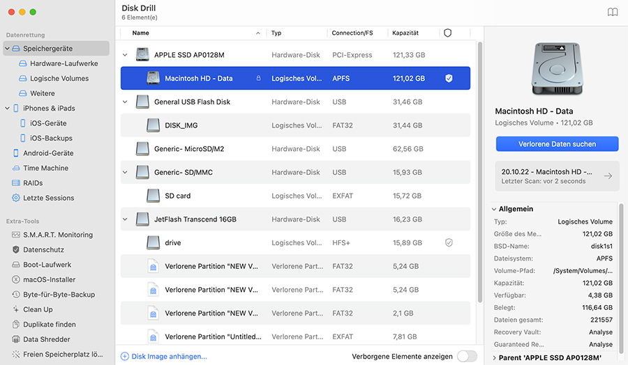 Dateien aus dem Papierkorb auf dem Mac wiederherstellen 2024