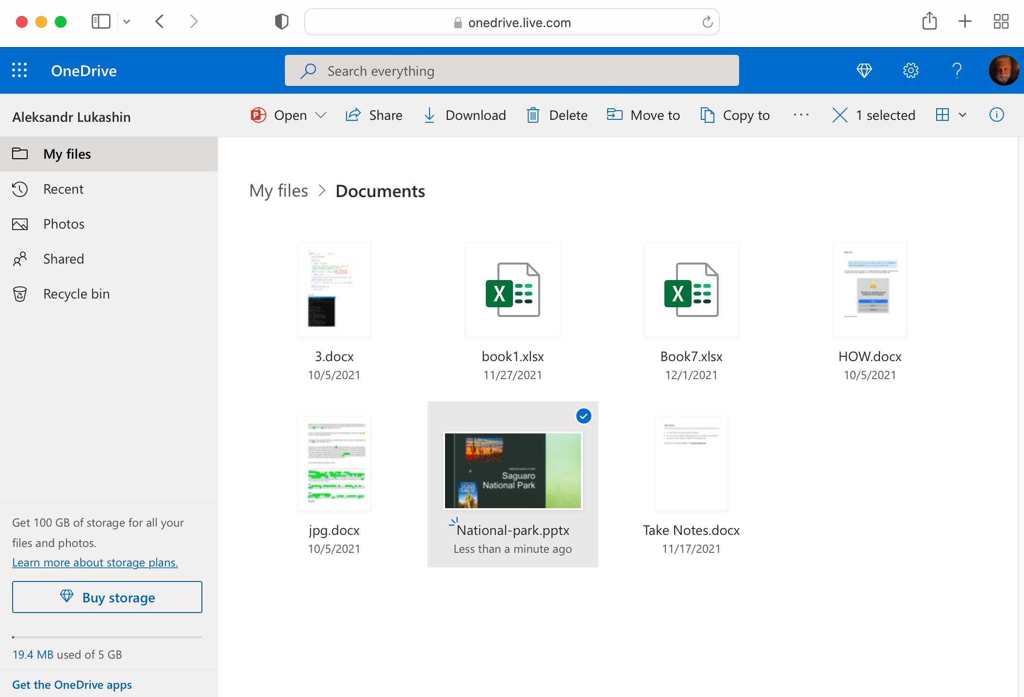 Retrieve AutoSaved PowerPoint Files from OneDrive