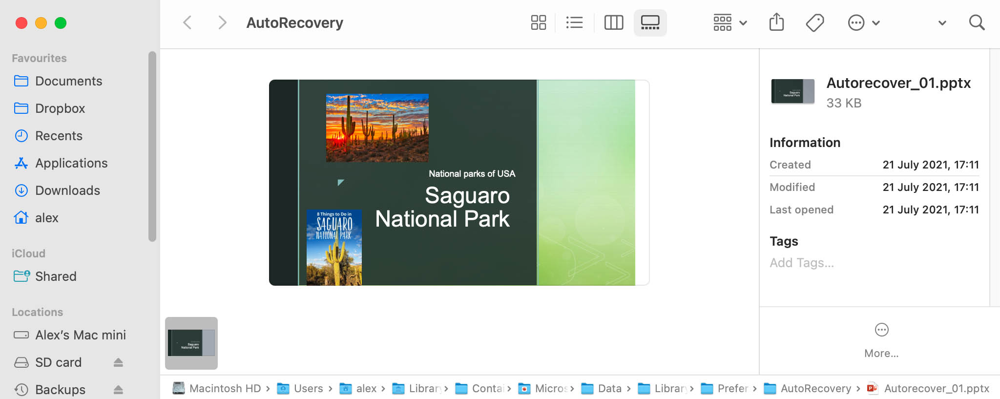 Use the AutoRecover Feature in PowerPoint