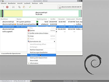 Verwenden Sie eine bootfähige Linux-Distribution Verwenden Sie eine bootfähige Linux-Distribution