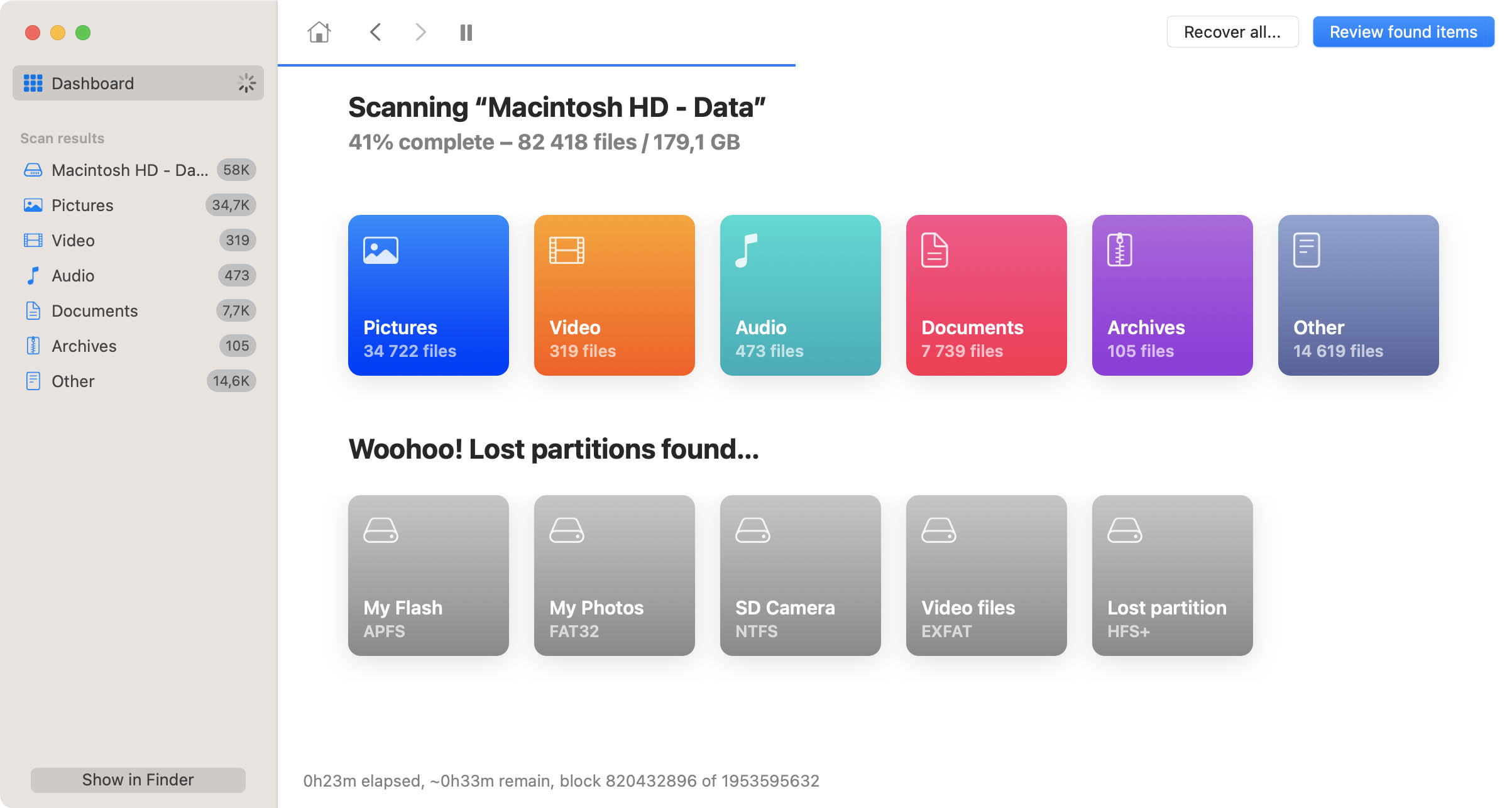 Disk Drill Mac Data Recovery Software