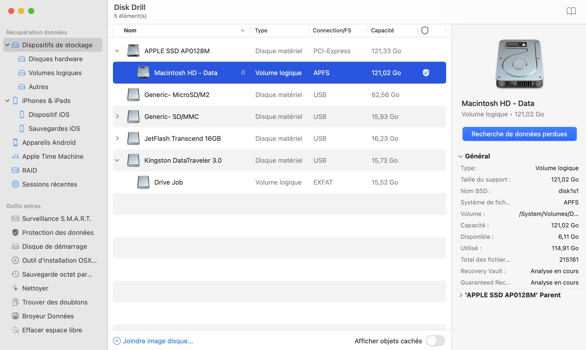 Comment annuler la suppression de données sur Mac grâce à Disk Drill