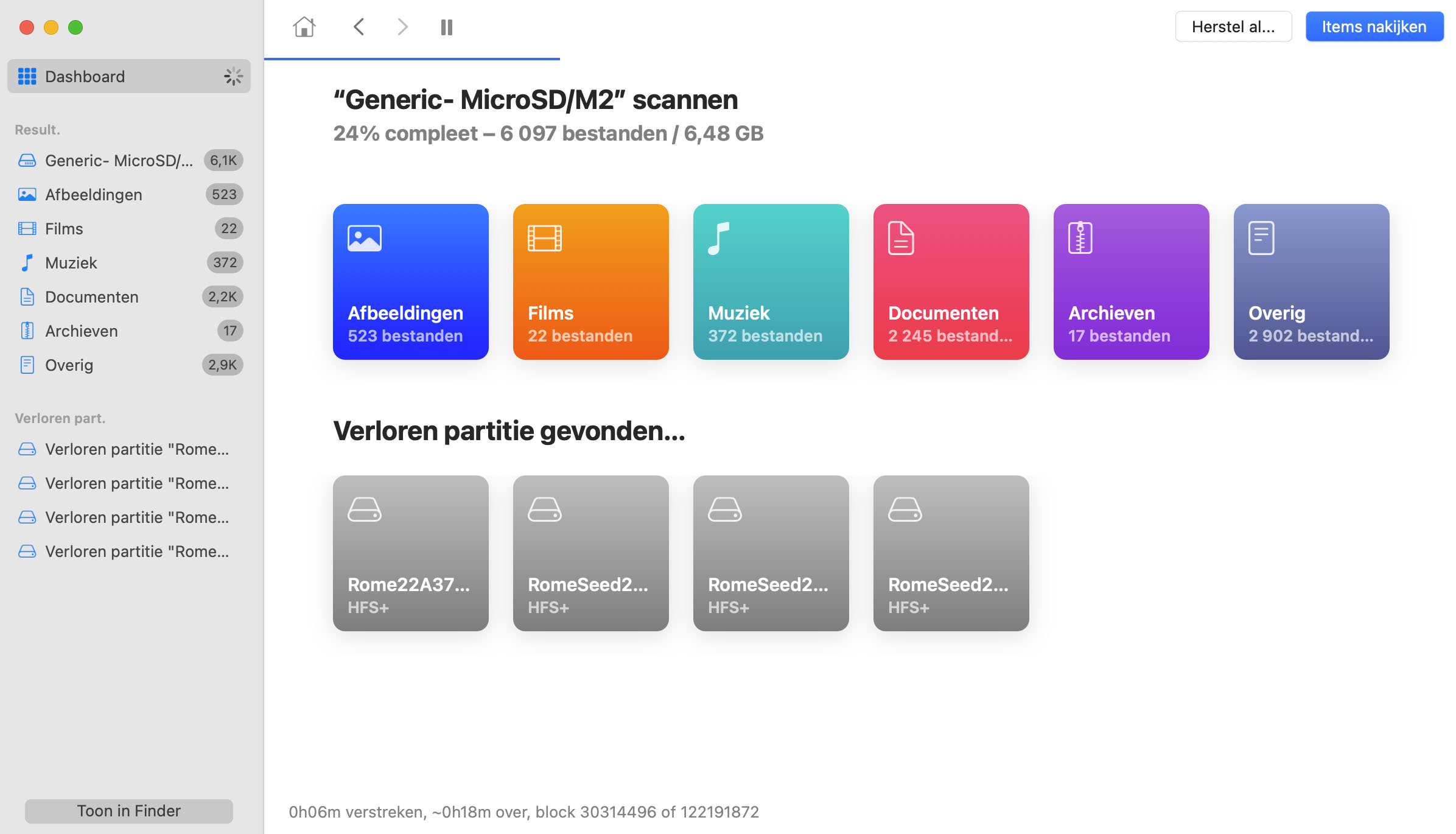 Scan Je SD-Kaart