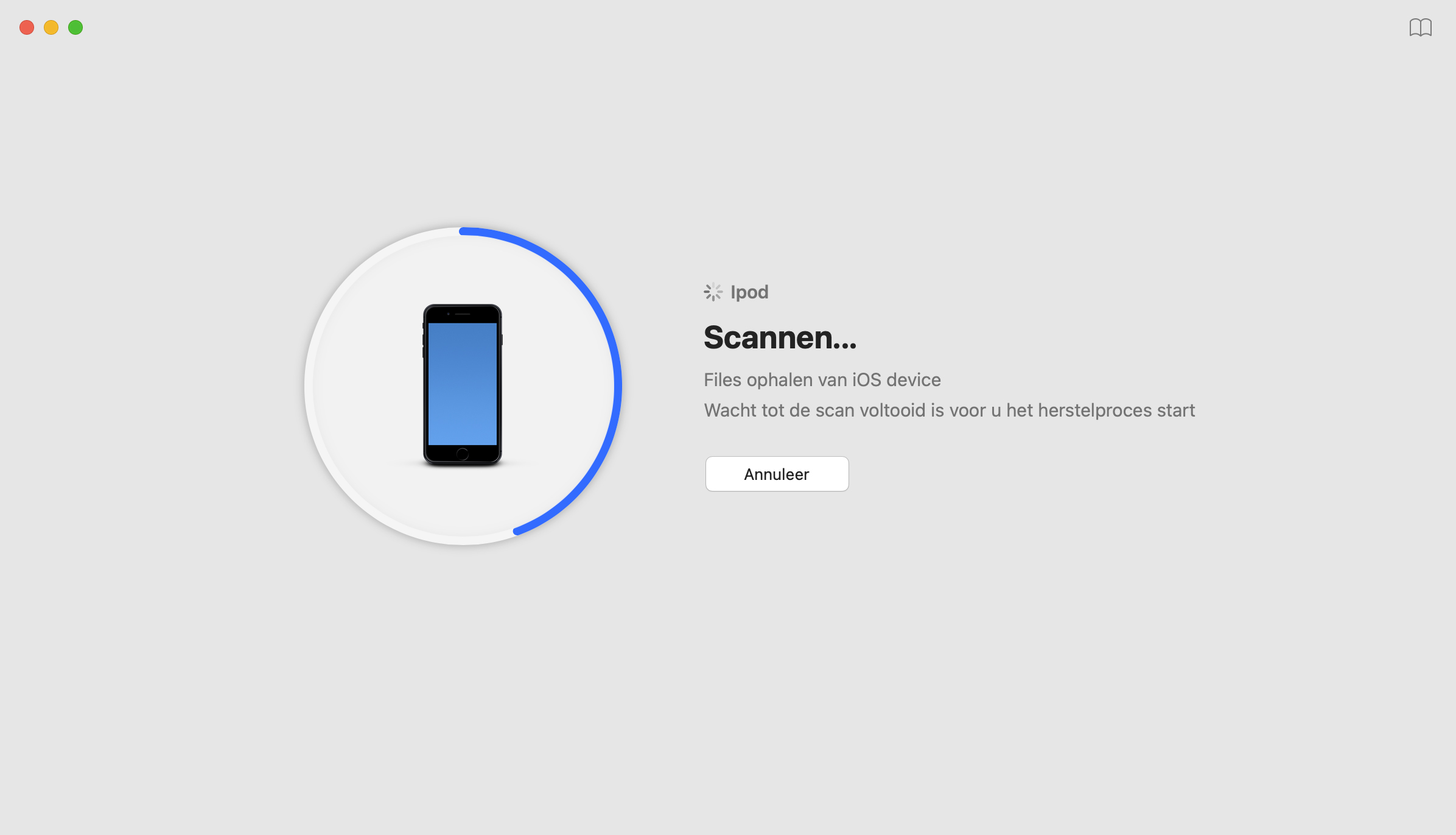 Scan iPod om Verwijderde Bestanden te Herstellen