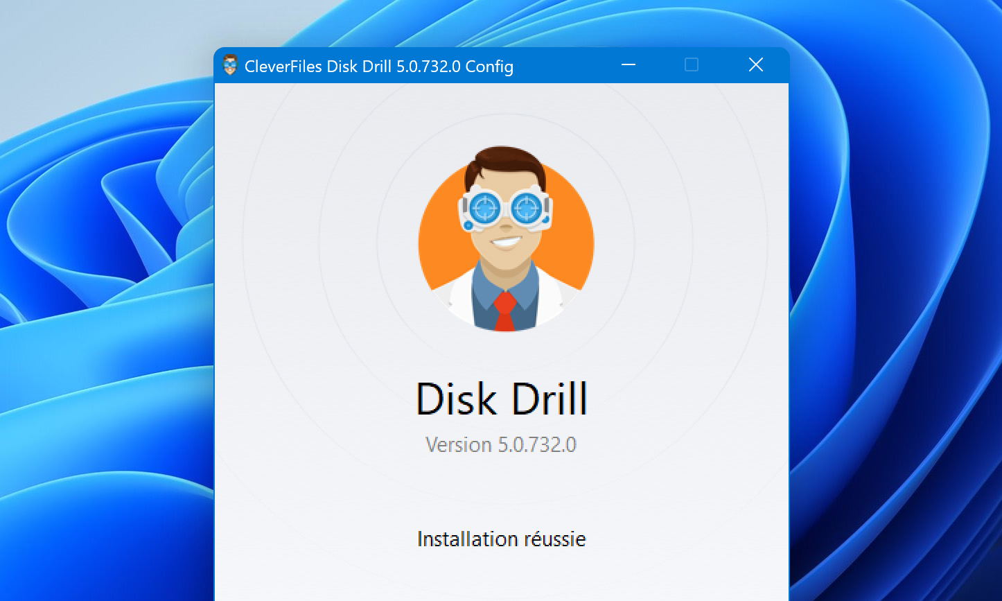 Exécuter Disk Drill pour Windows