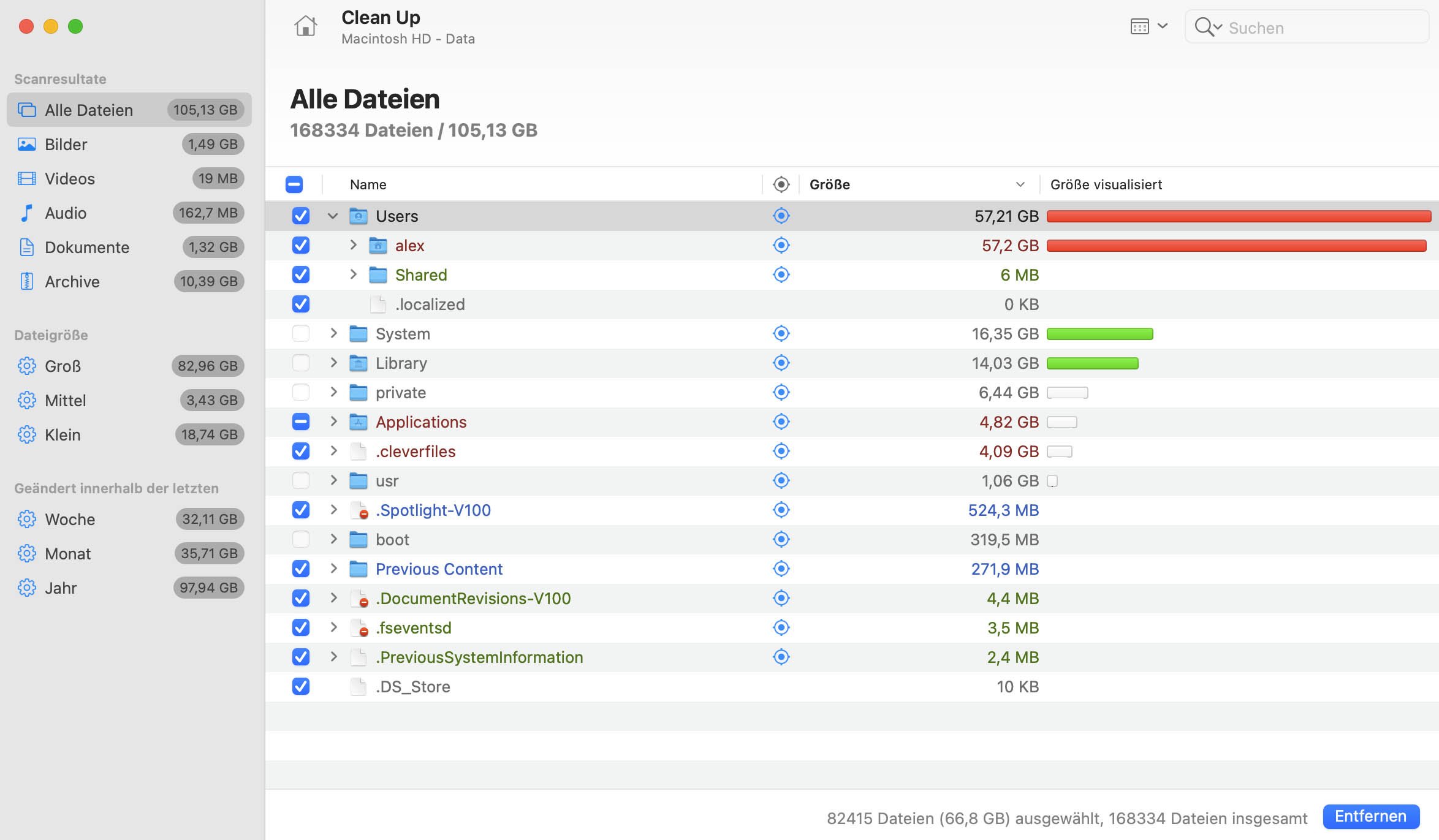 Mac-App für die Festplattenspeicher-Analyse — Disk Drill