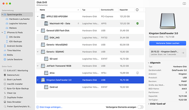 Gelöschte Dateien Von Sd Karte Wiederherstellen Mac Mac SD-Cards retten - Fotos von SD-Karten wiederherstellen