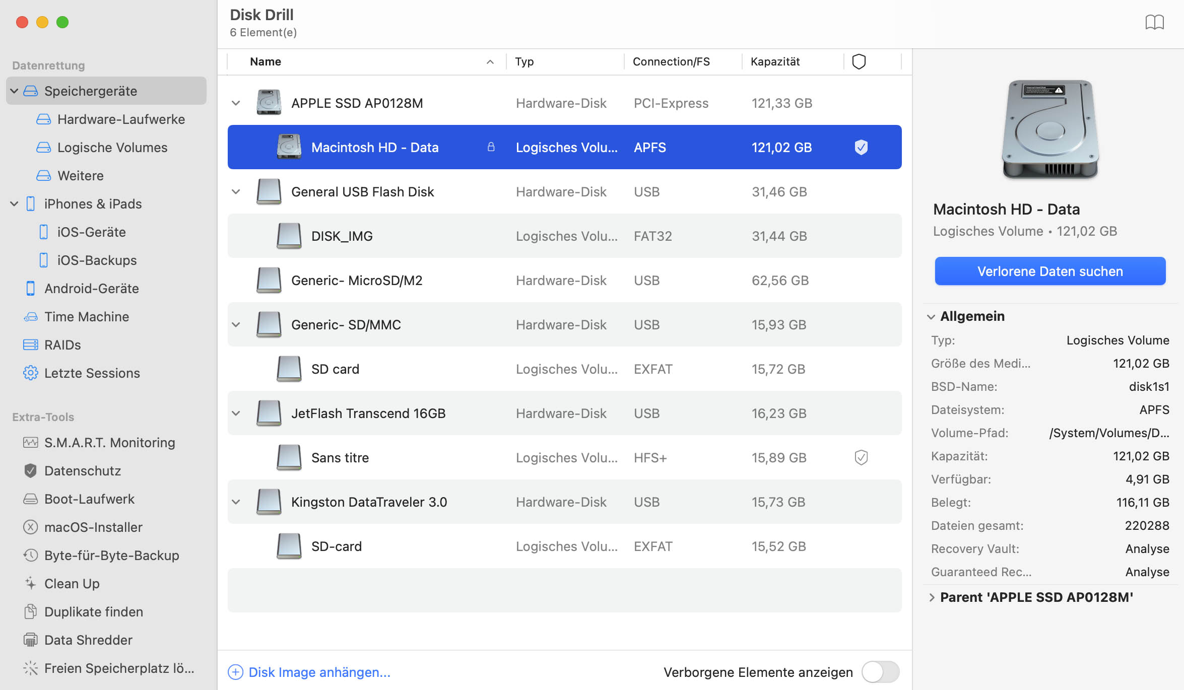 Disk Drill – Datenwiederherstellung bei Mac – Schritt-für-Schritt-Video