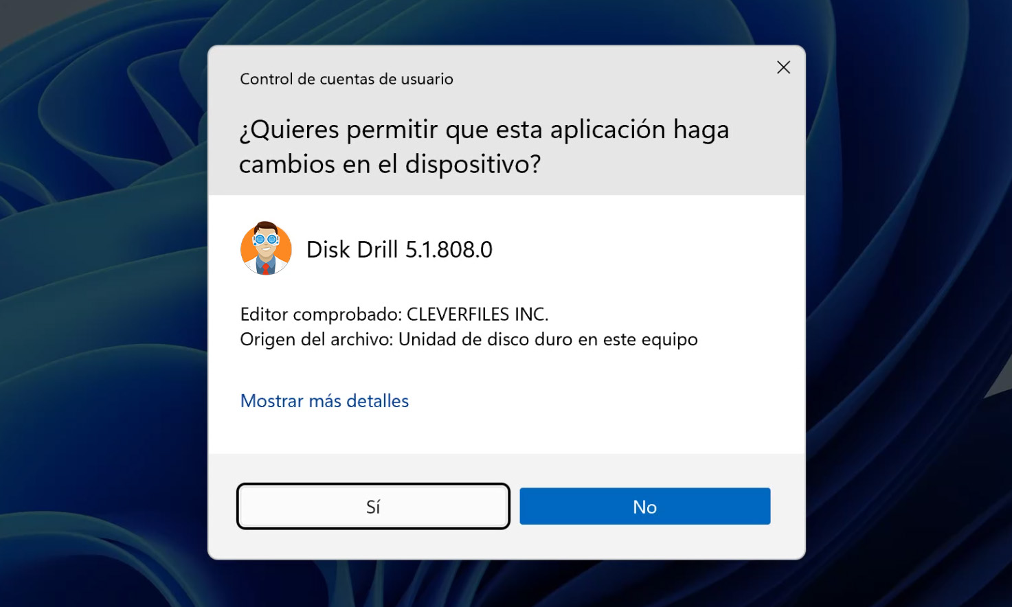 Instale el software