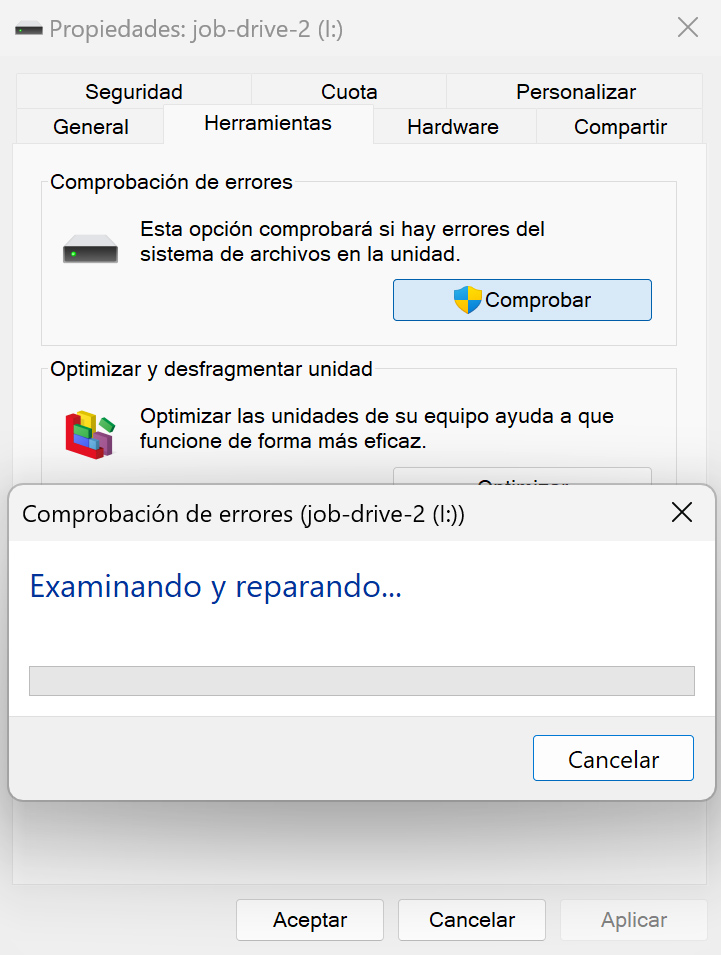 Comprueba tu disco desde el Explorador de Windows