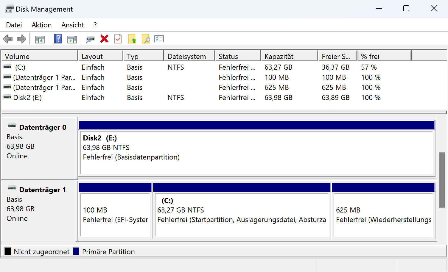 Wie man eine gelöschte Partition ohne Installation von Software wiederherstellt