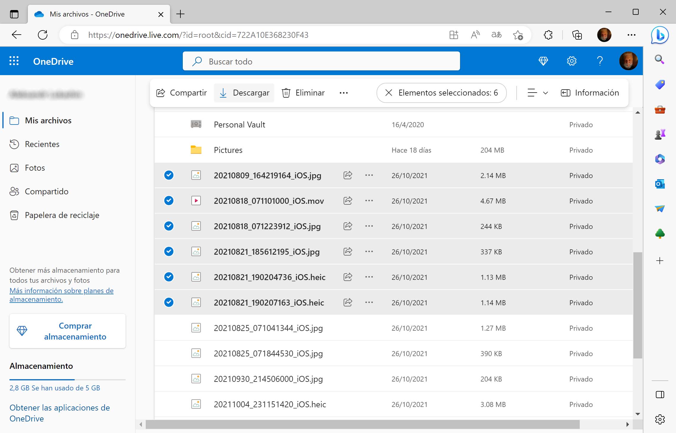 Recupera tus archivos perdidos desde OneDrive