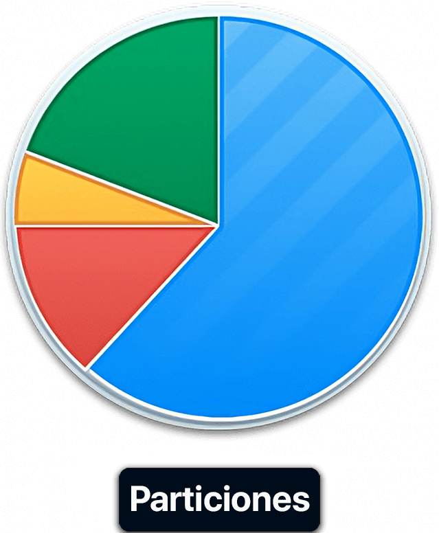 Particiones en Mac OS X