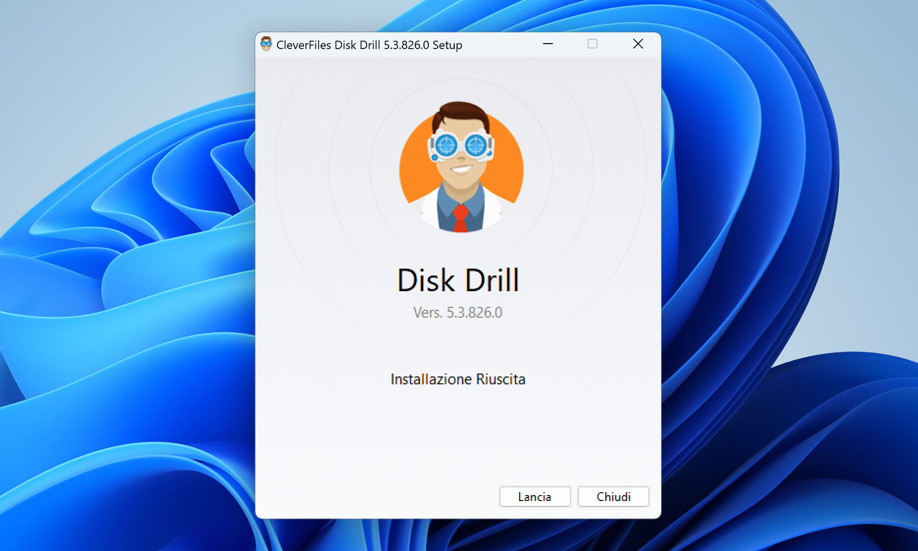 Avvia Disk Drill per Windows