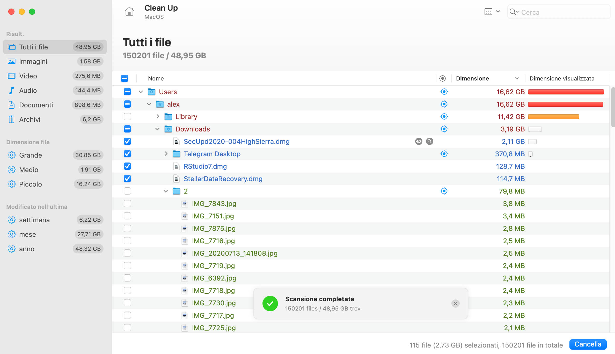 App per analisi dello spazio su disco Mac - Disk Drill