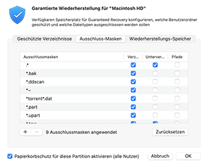 Datenschutz