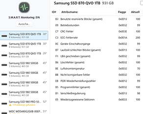 S.M.A.R.T.-Überwachung