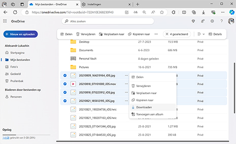 Herstel uw verloren bestanden uit OneDrive