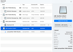 Select the Disk Where the Partition Was Lost