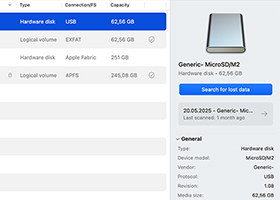 Standard SD Card Recovery