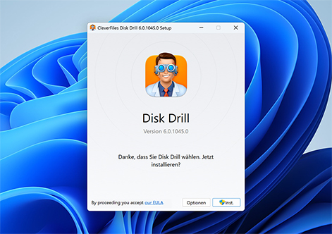 Laden Sie Disk Drill herunter und installieren Sie es