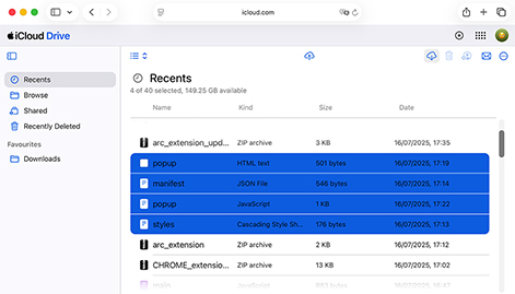 Download your deleted files from iCloud Download your deleted files from iCloud
