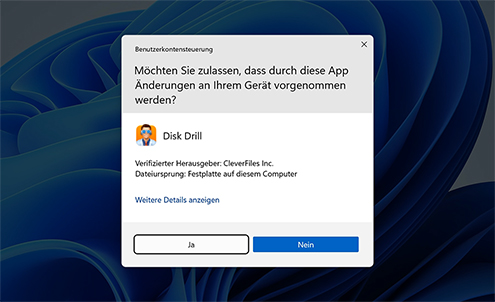 Laden Sie Disk Drill für Windows herunter und installieren Sie es